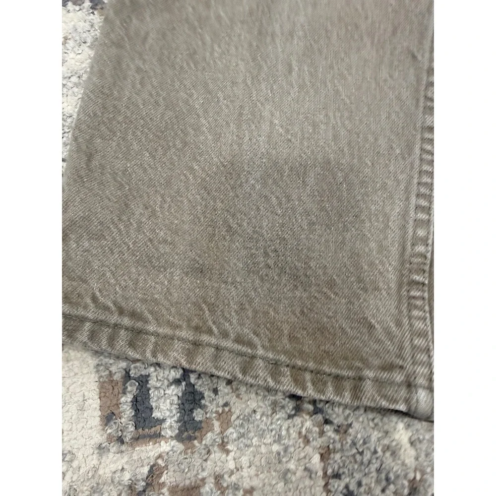 Vintage Levis‎ 550 Relaxed Fit Jeans Mens 38x32 Olive Brown Faded Denim USA 1997